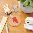 Search for loony key rings Pose