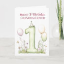 Search for 1 year old birthday cards For her