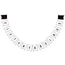 Search for event bunting flags Black