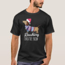 Search for dachshund through the snow tshirts Dog