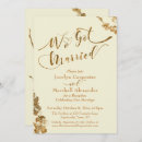 Search for faux foil wedding invitations Typography