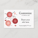 Search for crochet business cards Handmade