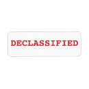 Search for top secret return address labels Private