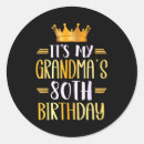Search for happy 80th birthday stickers Modern
