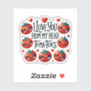 Search for will you be my valentine stickers Love pun