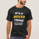 Search for boyer tshirts Thing