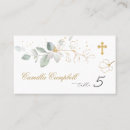 Search for baptism place cards Gold