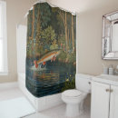 Search for trout shower curtains Salmon