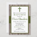 Search for rustic christening invitations Wood