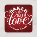 Search for home baker business cards Bakery branding