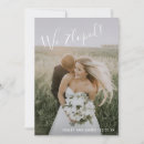 Search for we eloped wedding reception invitations Simple