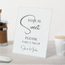 Search for candy tabletop signs Elegant