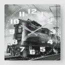Search for the railroad clocks Vintage