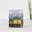 Search for railroad tracks invitations Retirement