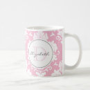 Search for monogram damask mugs Chic