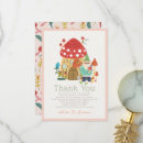 Search for gnome thank you cards Mushroom