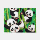 Search for bamboo doormats Panda