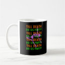 Search for gothic wedding mugs Black and white