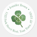 Search for st patrick shamrock stickers Watercolor