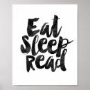 Search for book quote posters Black and white