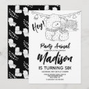 Search for kid white invitations Modern