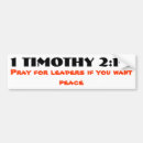 Search for no jesus no peace bumper stickers Bible
