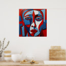 Search for abstract face art Whimsical