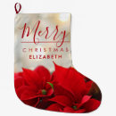 Search for poinsettia christmas stockings Bouquet