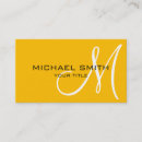 Search for amber business cards Yellow