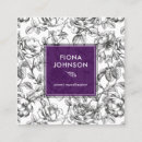 Search for black and purple business cards Unique