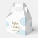 Search for 1st birthday favour boxes Party