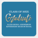 Search for gold foil graduation stickers Elegant