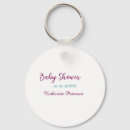 Search for baby key rings Baby shower name date