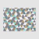 Search for gold and teal tissue paper Geometric