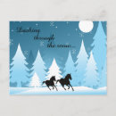 Search for dashing postcards Dashing through the snow