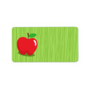 Search for green apple return address labels Teacher