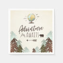 Search for travel napkins Adventure awaits