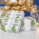Search for grapes wrapping paper Vineyard
