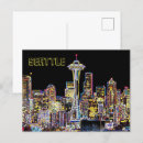 Search for seattle skyline postcards Cityscape
