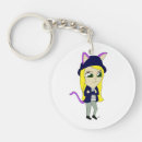Search for anime girl key rings Chibi