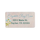 Search for teen birthday return address labels Flowers