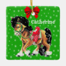 Search for pony christmas tree decorations Cowgirl