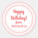 Search for happy birthday party envelope seals Simple