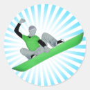 Search for snow sports stickers Snowboarder
