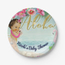 Search for beach baby shower plates Party