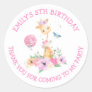 Search for floral birthday thank you stickers Butterfly
