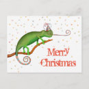 Search for lizard christmas cards Chameleon