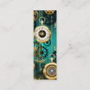 Search for clockwork business cards Gold