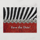 Search for bling save the dates Red