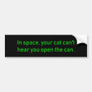Search for cat humour bumper stickers Humourous